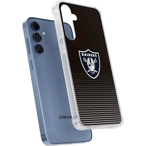 NFL Las Vegas Raiders Breakaway Galaxy A55 5G Clear Case