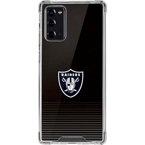 NFL Las Vegas Raiders Breakaway Galaxy Note20 5G Clear Case