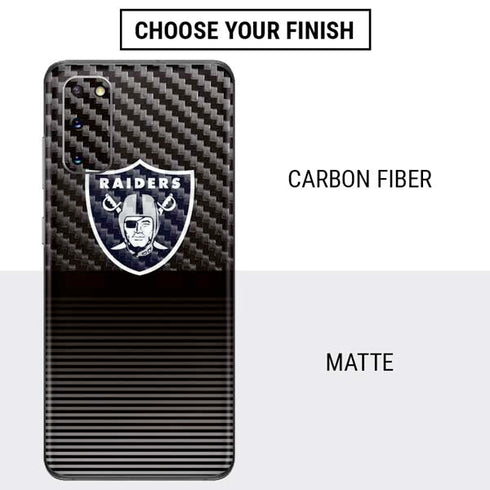 NFL Las Vegas Raiders Breakaway Galaxy S20 Skin