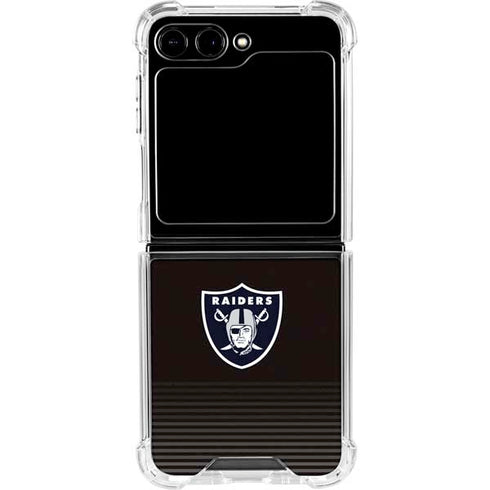 NFL Las Vegas Raiders Breakaway Galaxy Z Flip6 Clear Case