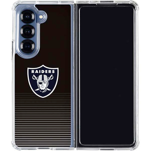 NFL Las Vegas Raiders Breakaway Galaxy Z Fold6 Clear Case