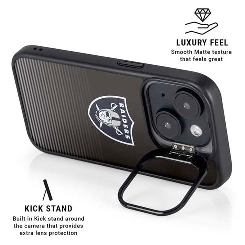NFL Las Vegas Raiders Breakaway iPhone 14 Plus Kickstand Case