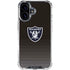 NFL Las Vegas Raiders Breakaway iPhone 16 Plus Clear Case