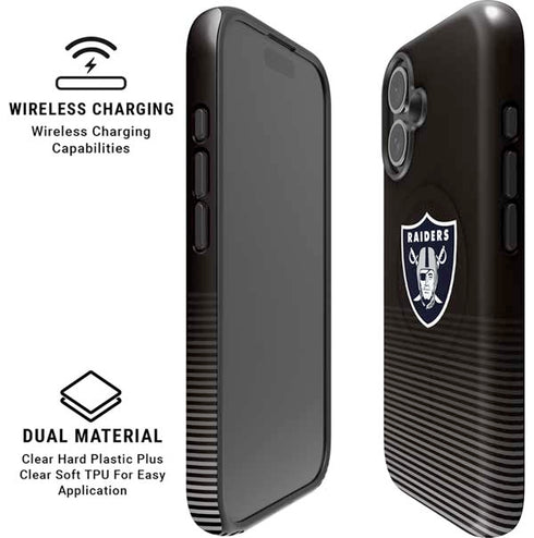 NFL Las Vegas Raiders Breakaway iPhone 16 Plus Magsafe Impact Case