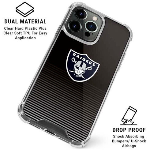NFL Las Vegas Raiders Breakaway iPhone 16 Pro Clear Case
