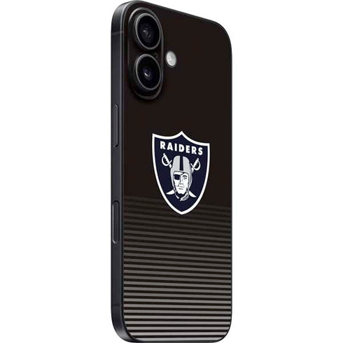 NFL Las Vegas Raiders Breakaway iPhone 16 Skin
