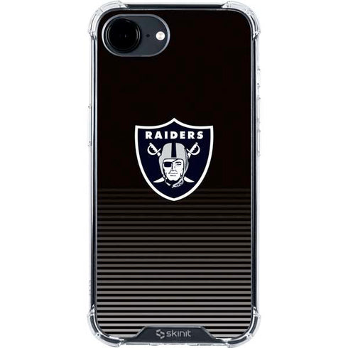 NFL Las Vegas Raiders Breakaway iPhone 16e Clear Case