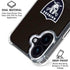 NFL Las Vegas Raiders Breakaway iPhone 17 Clear Case