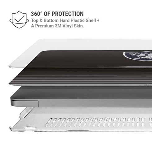 NFL Las Vegas Raiders Breakaway MacBook Pro 14in (2021-24) Case plus Skin