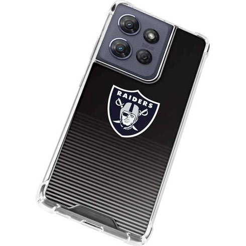 NFL Las Vegas Raiders Breakaway Moto G 5G (2025) Clear Case