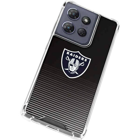 NFL Las Vegas Raiders Breakaway Moto G Play 5G (2025) Clear Case