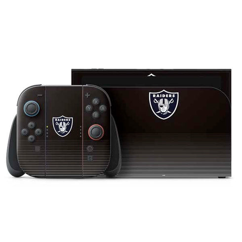 NFL Las Vegas Raiders Breakaway Nintendo Switch 2 (2025) with Joy-Con Skin