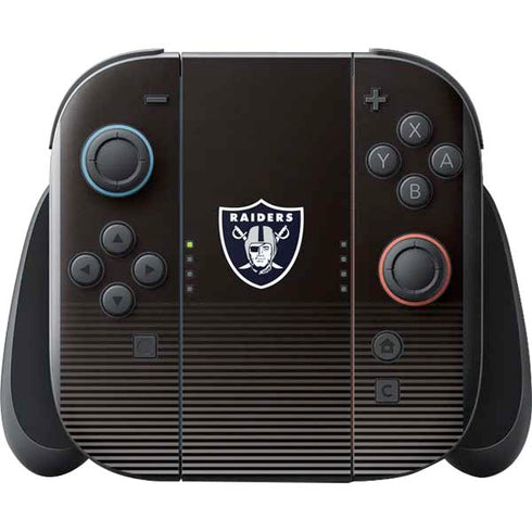 NFL Las Vegas Raiders Breakaway Nintendo Switch 2 (2025) with Joy-Con Skin
