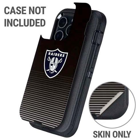 NFL Las Vegas Raiders Breakaway Otterbox Defender iPhone Skin