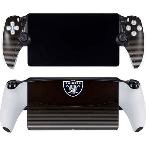 NFL Las Vegas Raiders Breakaway PlayStation Portal Remote Player Skin