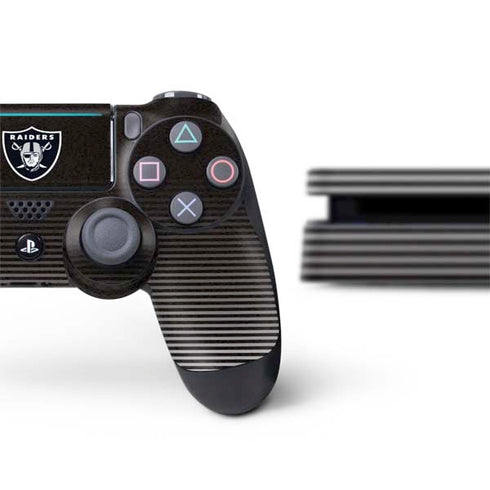 NFL Las Vegas Raiders Breakaway PS4 Slim Bundle Skin