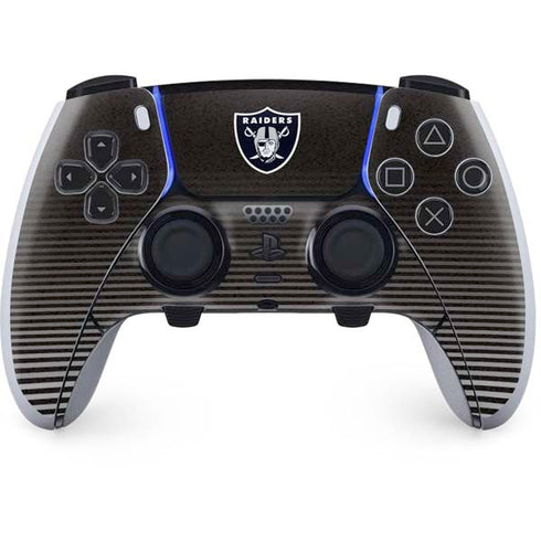 NFL Las Vegas Raiders Breakaway PS5 DualSense Edge Pro Controller Skin