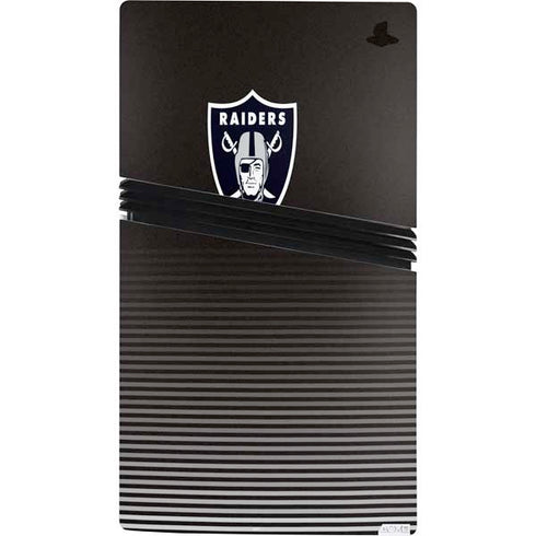 NFL Las Vegas Raiders Breakaway PS5 Pro Console Skin