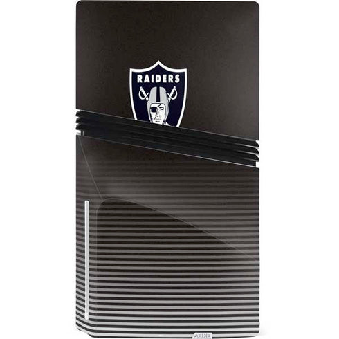 NFL Las Vegas Raiders Breakaway PS5 Pro Disk Console Skin