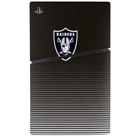 NFL Las Vegas Raiders Breakaway PS5 Slim Digital Edition Console Skin