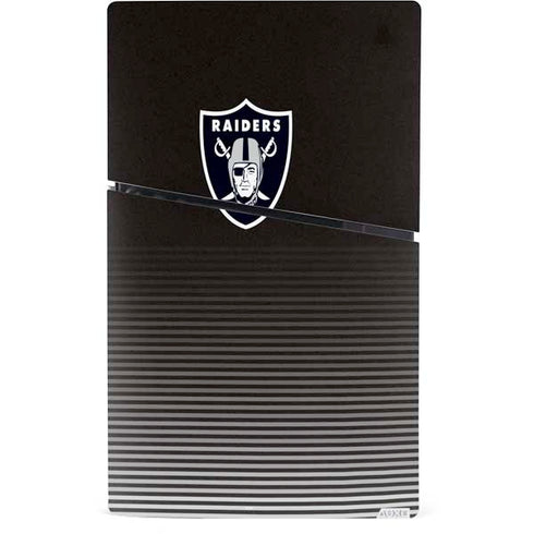 NFL Las Vegas Raiders Breakaway PS5 Slim Digital Edition Console Skin