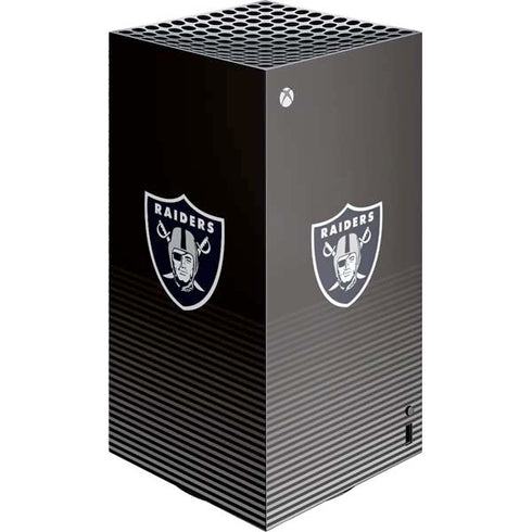 NFL Las Vegas Raiders Breakaway XBox Series X Digital Edition Console Skin