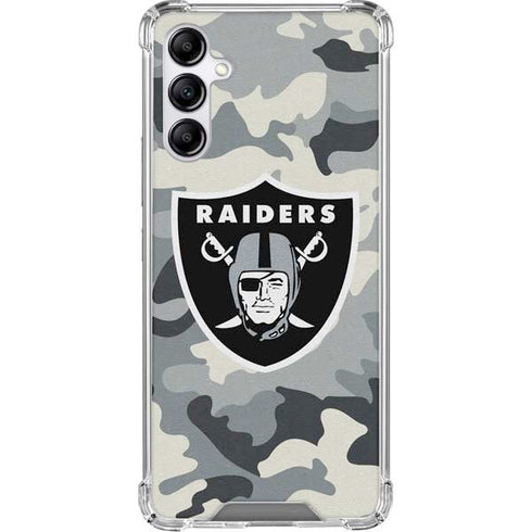 NFL Las Vegas Raiders Camo Gabb Phone 4 Clear Case
