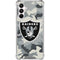 NFL Las Vegas Raiders Camo Galaxy A16 5G Clear Case