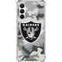 NFL Las Vegas Raiders Camo Galaxy A16 5G Clear Case