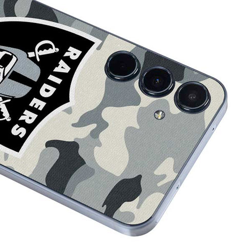 NFL Las Vegas Raiders Camo Galaxy A36 5G Skin