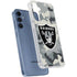 NFL Las Vegas Raiders Camo Galaxy A55 5G Clear Case