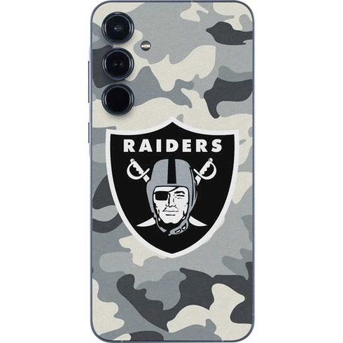 NFL Las Vegas Raiders Camo Galaxy A55 5G Skin