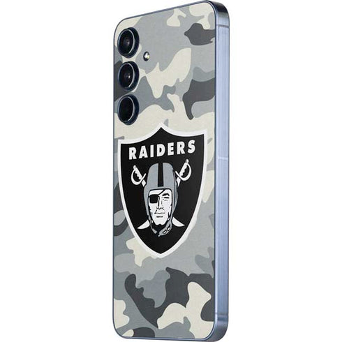 NFL Las Vegas Raiders Camo Galaxy A55 5G Skin