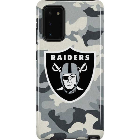 NFL Las Vegas Raiders Camo Galaxy Note20 5G Pro Case