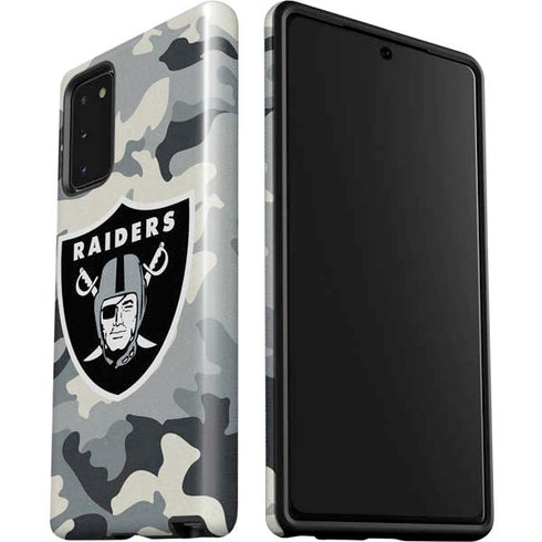 NFL Las Vegas Raiders Camo Galaxy Note20 5G Pro Case