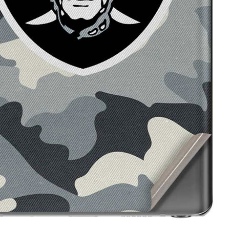 NFL Las Vegas Raiders Camo Galaxy Note20 5G Skin