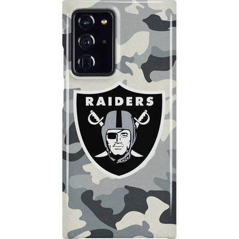 NFL Las Vegas Raiders Camo Galaxy Note20 Ultra 5G Lite Case