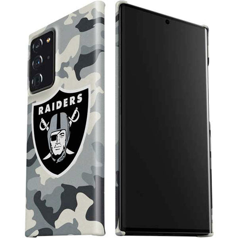 NFL Las Vegas Raiders Camo Galaxy Note20 Ultra 5G Lite Case