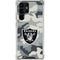 NFL Las Vegas Raiders Camo Galaxy S23 Ultra Clear Case