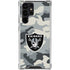 NFL Las Vegas Raiders Camo Galaxy S23 Ultra Clear Case