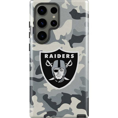 NFL Las Vegas Raiders Camo Galaxy S23 Ultra Pro Case