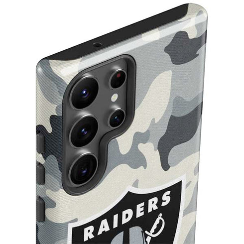 NFL Las Vegas Raiders Camo Galaxy S23 Ultra Pro Case