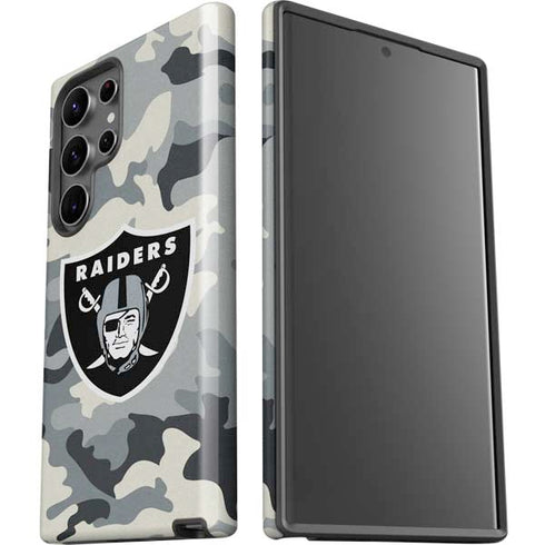 NFL Las Vegas Raiders Camo Galaxy S23 Ultra Pro Case