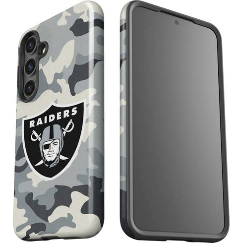 NFL Las Vegas Raiders Camo Galaxy S25 Impact Case