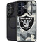 NFL Las Vegas Raiders Camo Galaxy S24 Kickstand Case