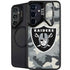 NFL Las Vegas Raiders Camo Galaxy S25 Kickstand Case