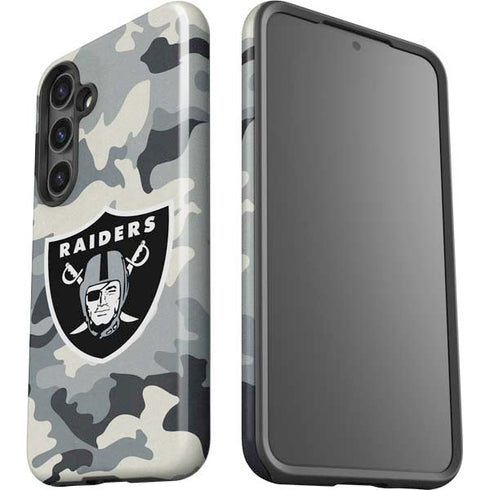 NFL Las Vegas Raiders Camo Galaxy S25 Plus Impact Case