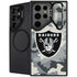 NFL Las Vegas Raiders Camo Galaxy S24 Ultra Kickstand Case