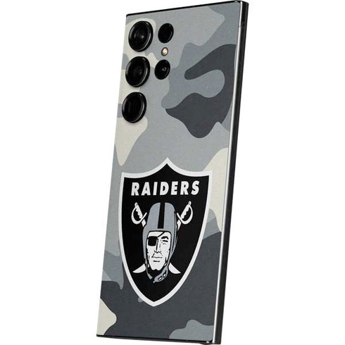 NFL Las Vegas Raiders Camo Galaxy S24 Ultra Skin