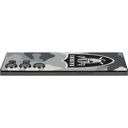 NFL Las Vegas Raiders Camo Galaxy S25 Ultra Skin